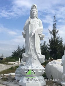 tượng đá quan âm
