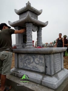 báo-giá-mộ-đá-2-mái-đẹp